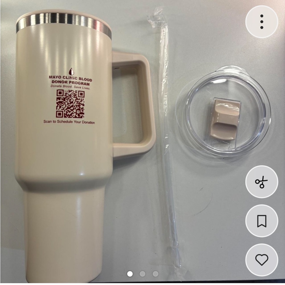 Stanley Cream Phone Holder